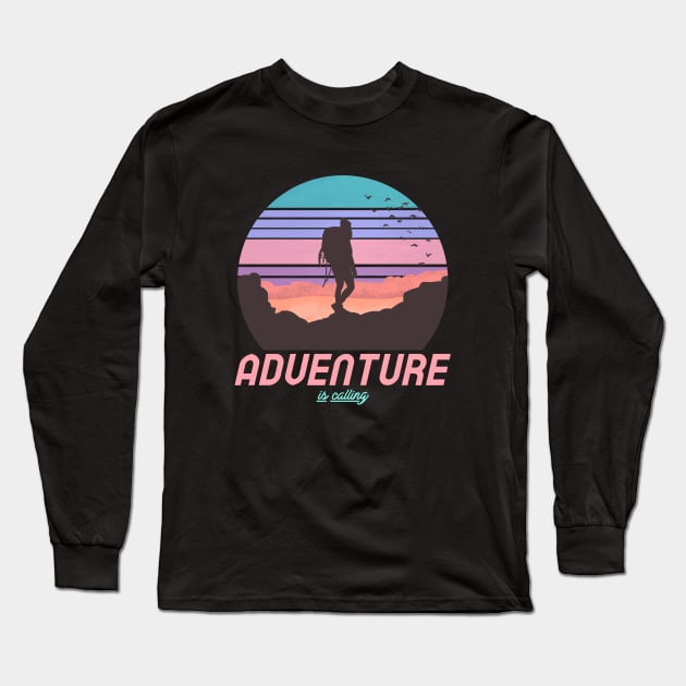 Adventure is calling Long Sleeve T-Shirt by osaya